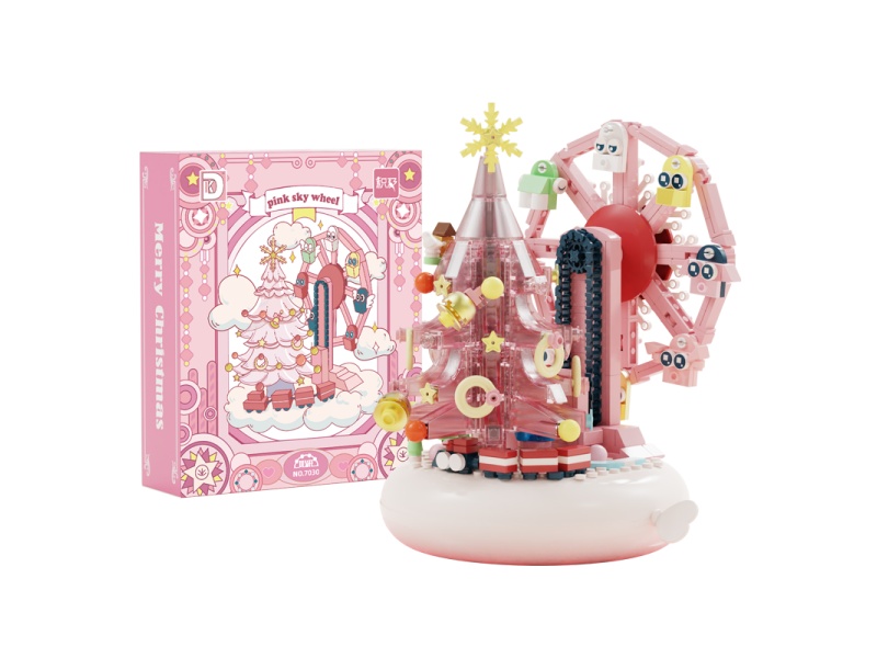 524+PCS Music Box Building Block Series