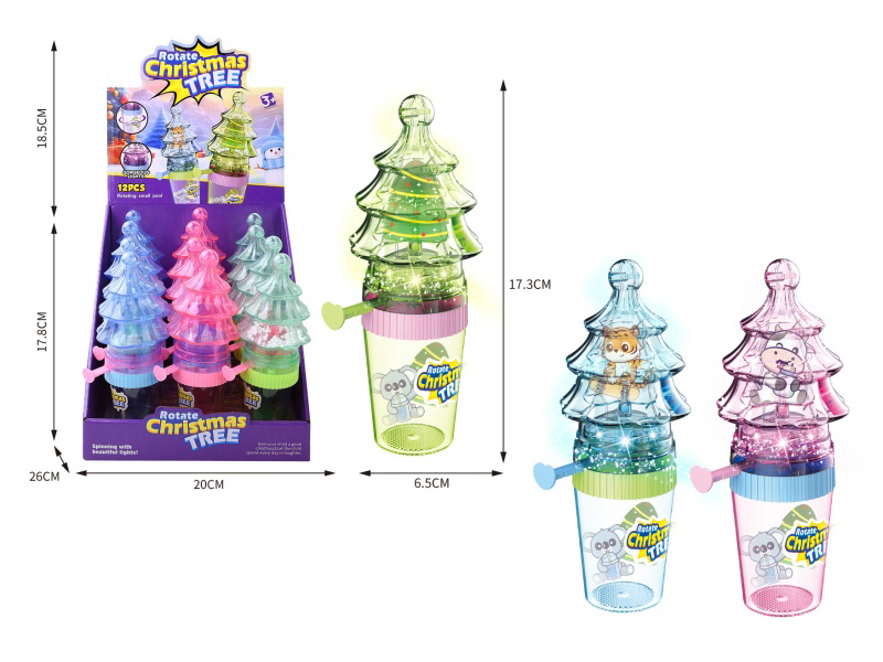 Rotating Light Tree (Can Hold Candy To Play With)