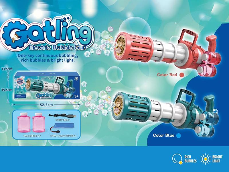 Gatlin Bubble Gun