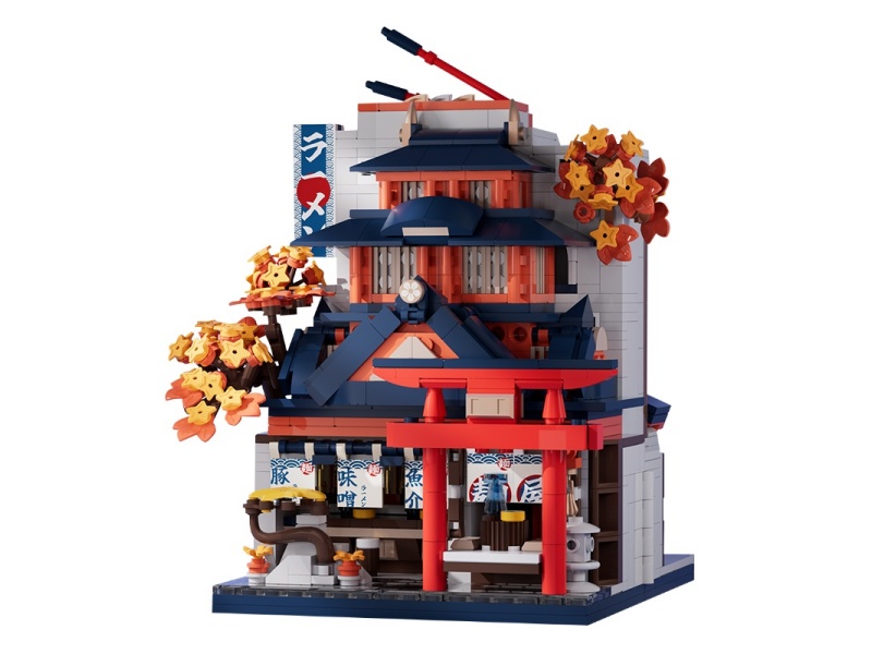 Mingoya Ramen Shop Building Blocks 1083pcs
