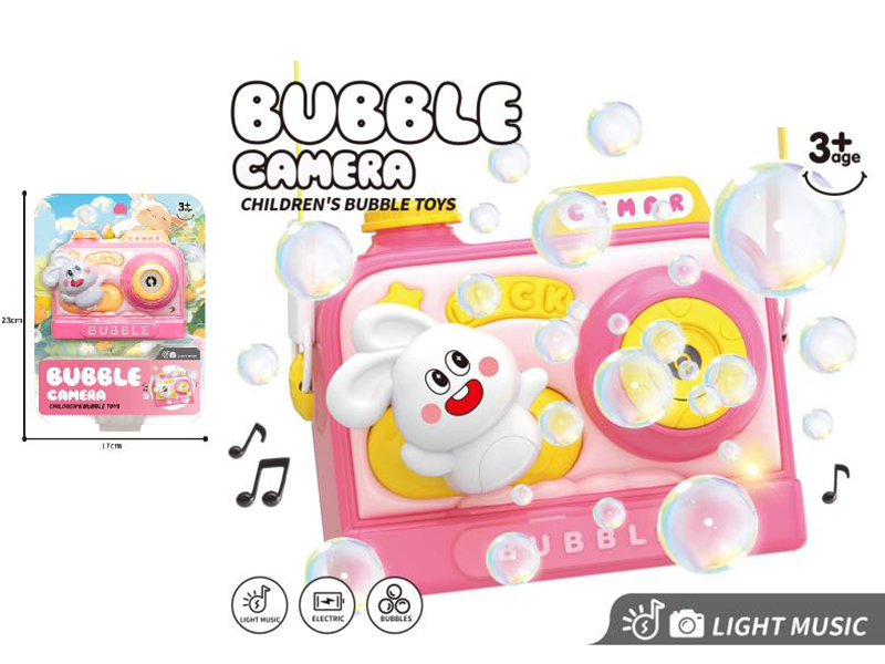 Rabbit Bubble Camera(Music, Lights)