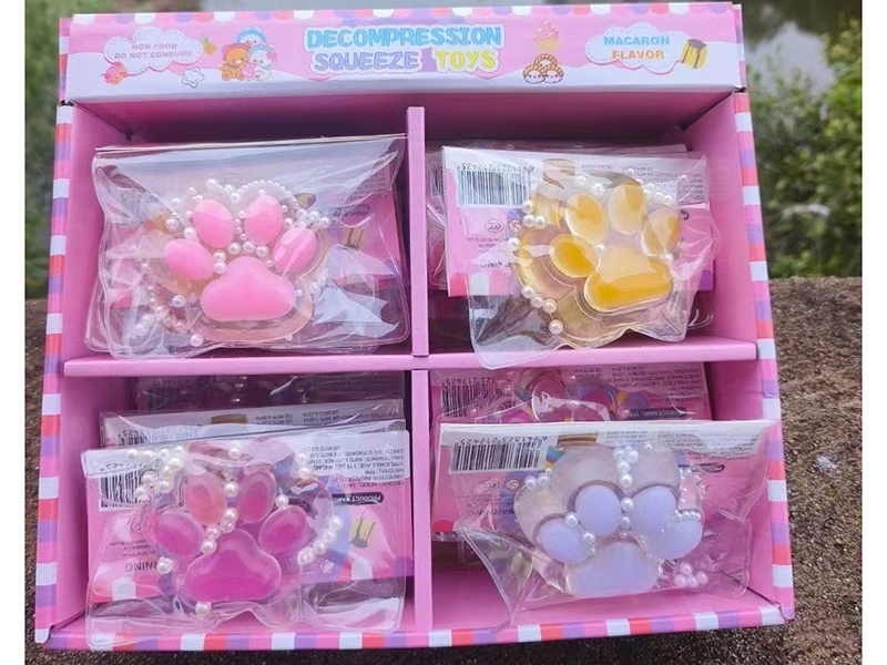 Pinching Music: Colorful Cat Paws