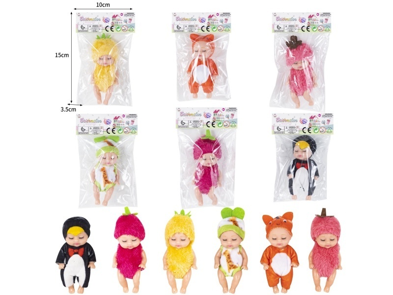 4-Inch Full-Body Sleeping Doll