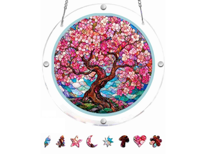 8.2-Inch Acrylic Jigsaw Puzzle