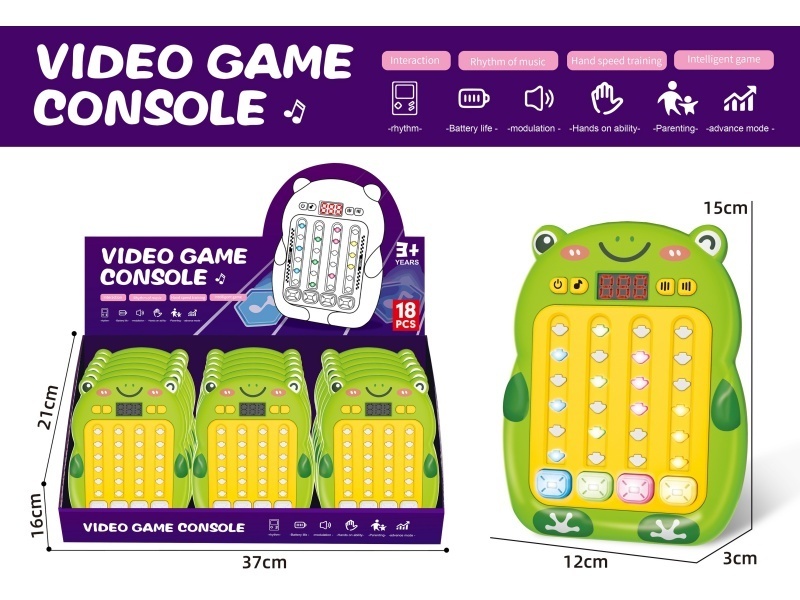 Frog Rhythm Master Game Console