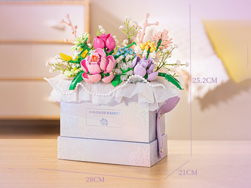 Flower Basket Building Blocks 706pcs