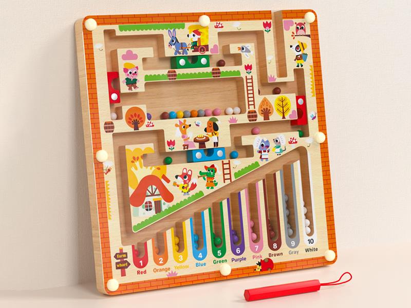 Number Color Classification Maze