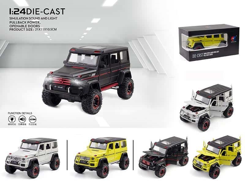 1:24 Mercedes-Benz G500 Alloy Car Model