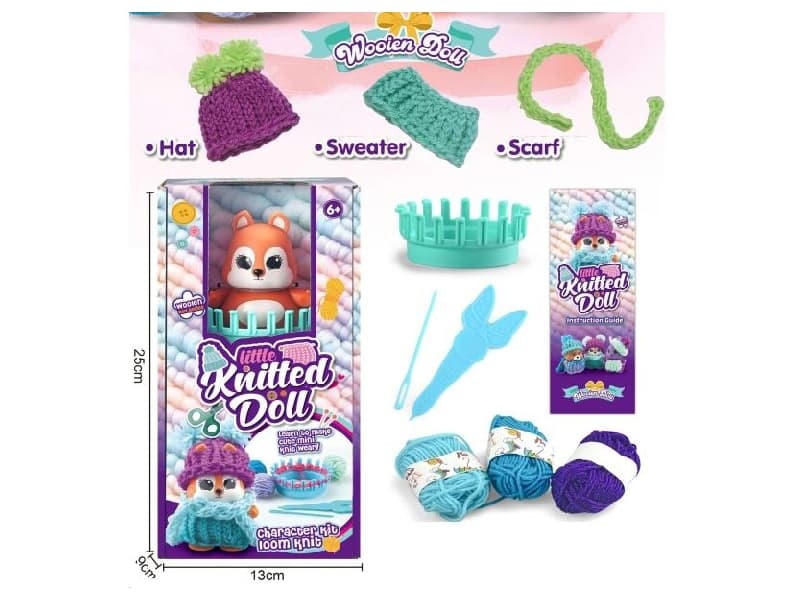 Knitting Craft Set (Fox)