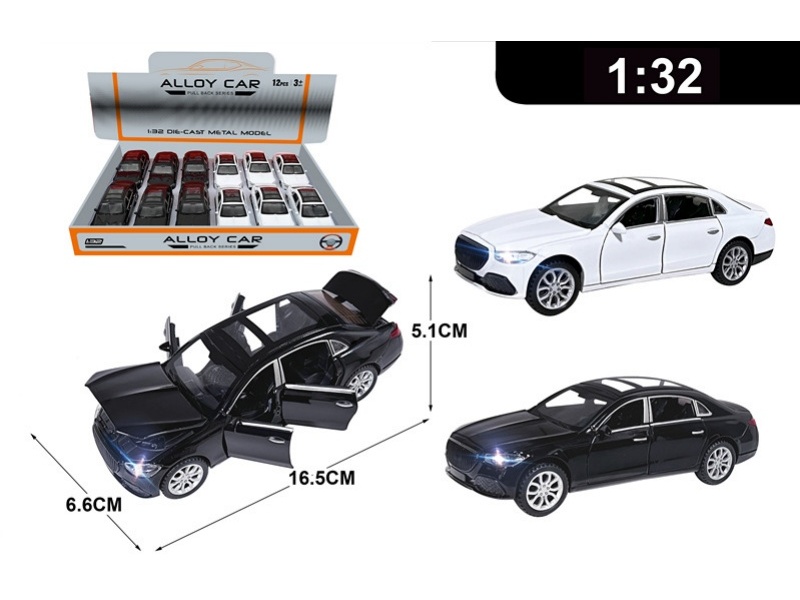 1:32 Alloy Model Display Box With Force/With Light And Sound, 3 Ag13 Batteries Included