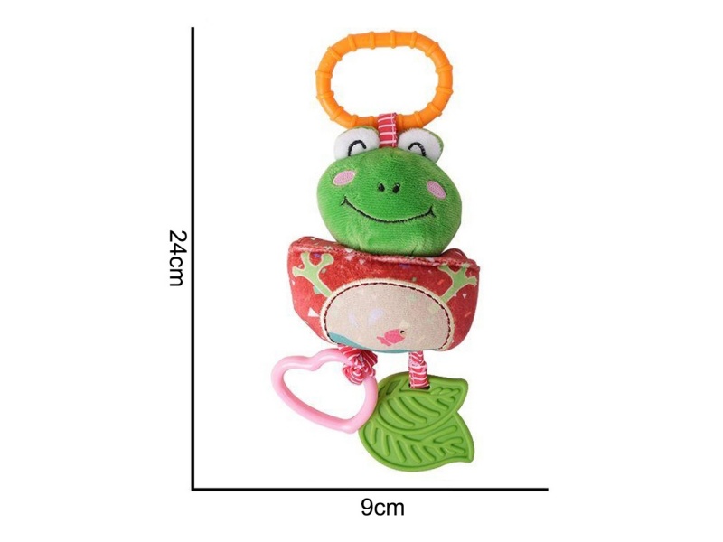 Plush Frog Pendant Baby Comfort Plush Animal Toy