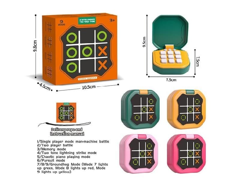 Intelligent Parent-Child Interactive Tic-Tac-Toe Table Recreational Machines