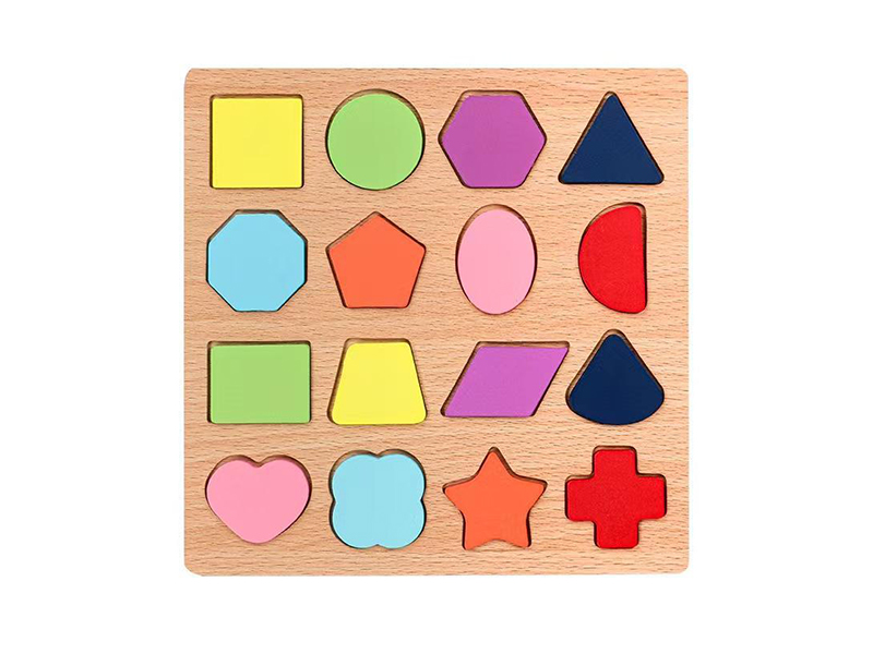 Small Size Wooden Shape Cognitive Board
