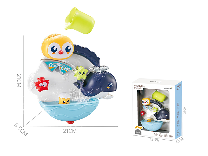 Cute Penguin Bath Toys