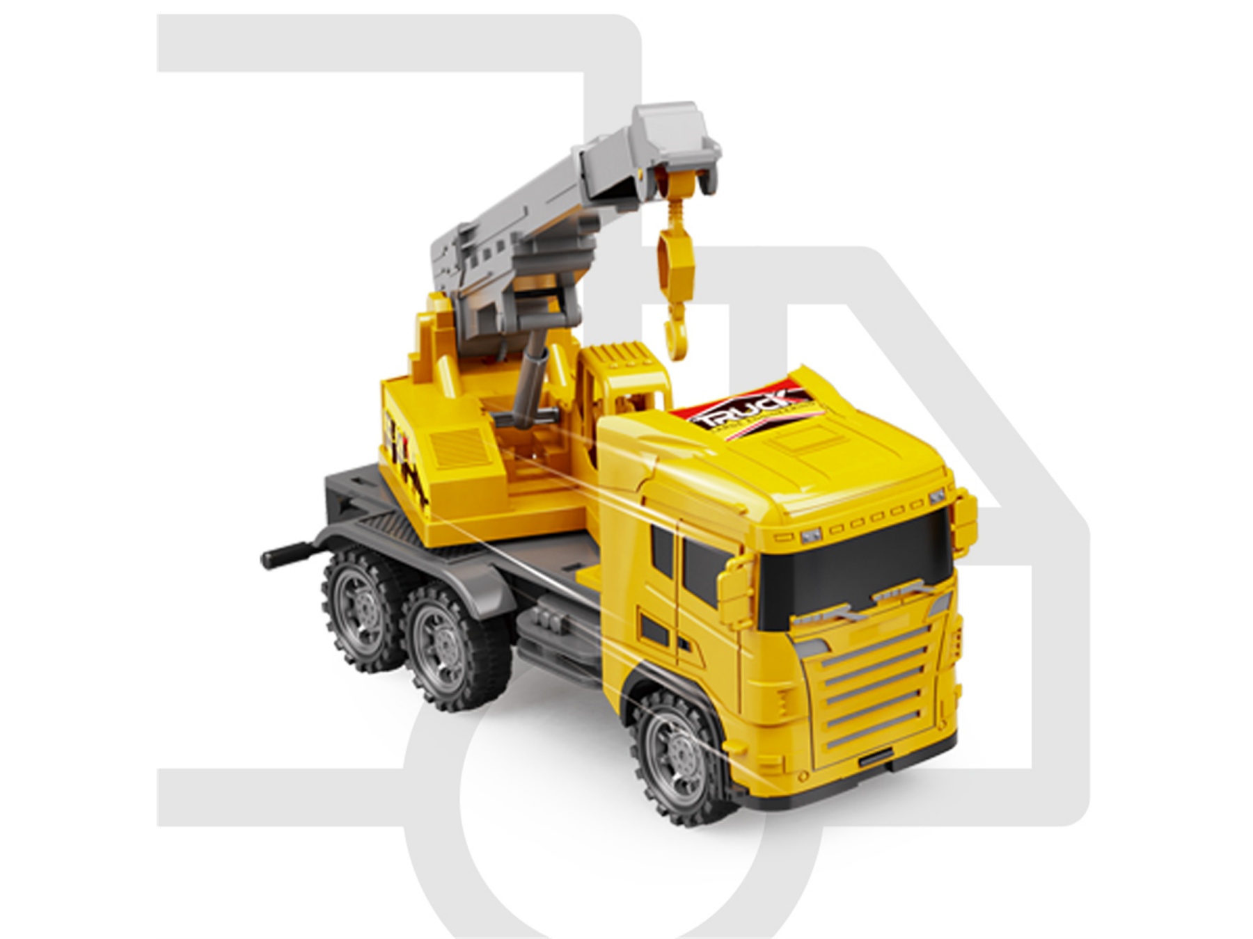 Inertial Crane Engineering Truck