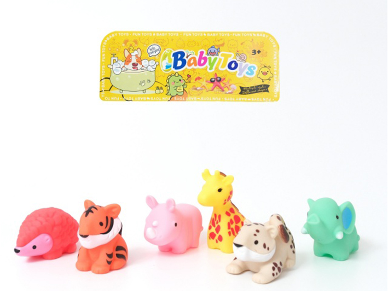 Vinyl Critters With Bb Whistles
