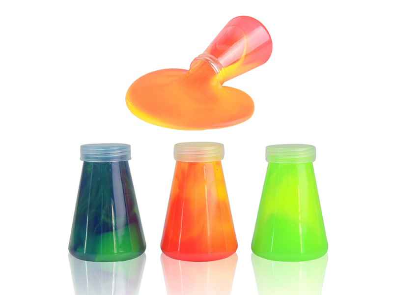 Slime Shapi Mud, Fake Water, Snot Mud, Conical Flask, Colorful Volcanic Mud