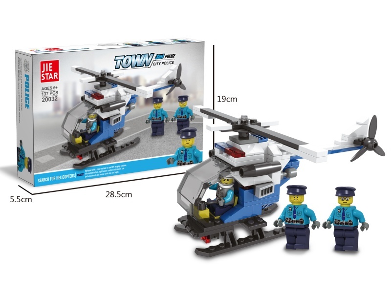 Building Blocks: Search For 137Pcs Of Helicopters