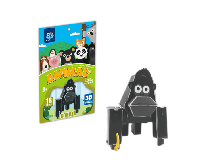 Dimensional Puzzle Gorilla