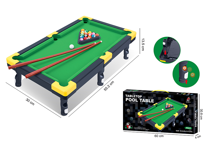 Flocked Billiards Table Toy