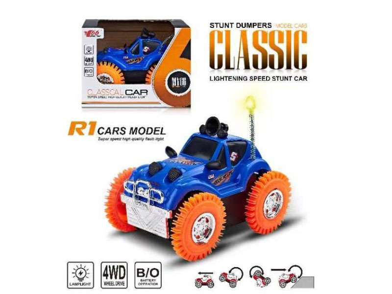 Electric Dump Truck With Lights