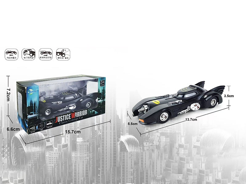 1:38 Batman Alloy Car