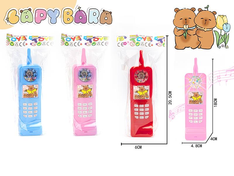 Capybara Palm Phone Toy