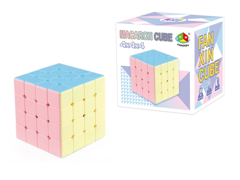 4×4×4 Macaron Color Rubik's Cube