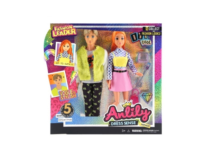 11.5-Inch Solid Doll (Brown Skin Color)