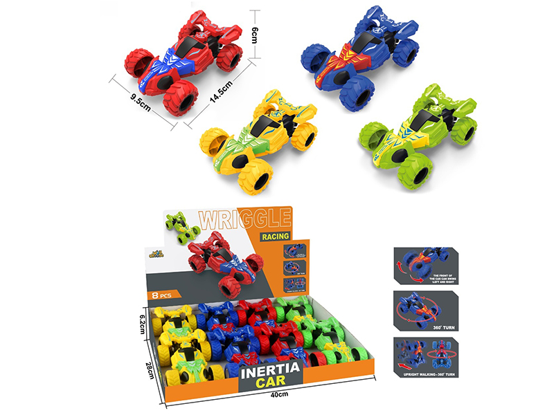 Friction Stunt Racing Car