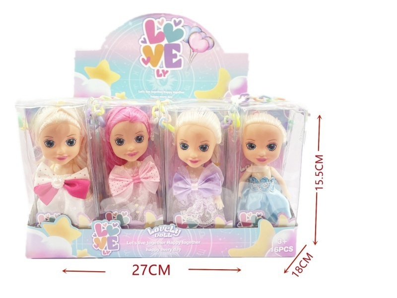 4.5-Inch Solid Hanging Doll (16 Boxes)