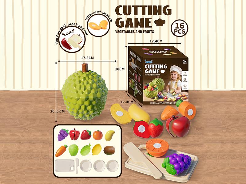 Cutting Fruit And Vegetable Set 16pcs