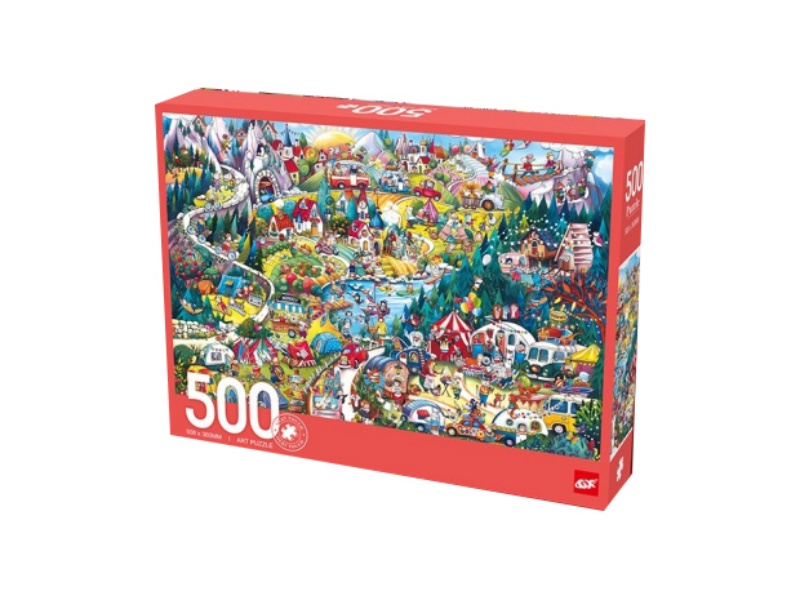 500 Pieces (Velvet Jigsaw Puzzle