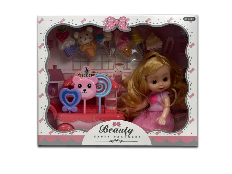 A 6-Inch Girl Playing House