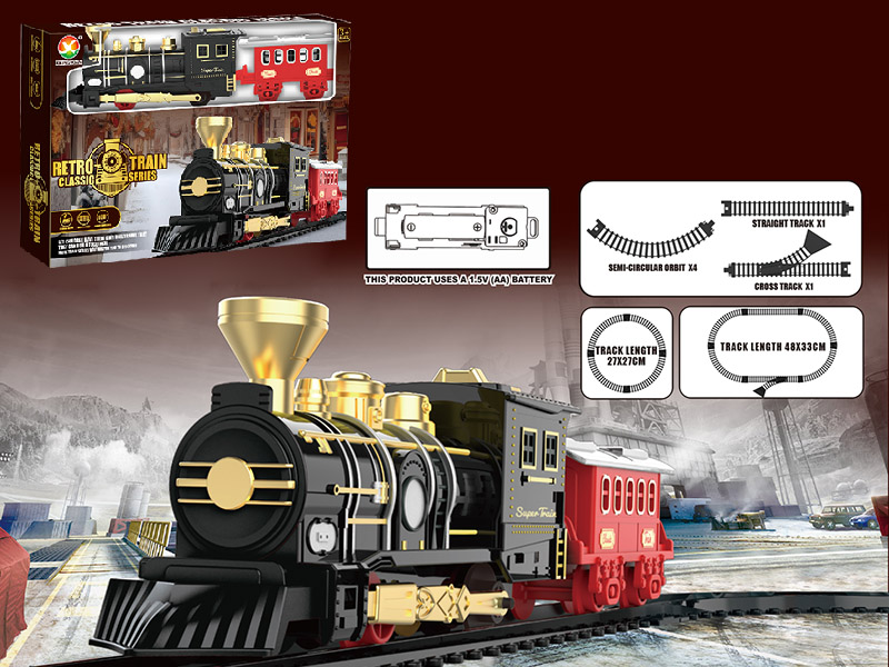 Classic Electric Rail Train
