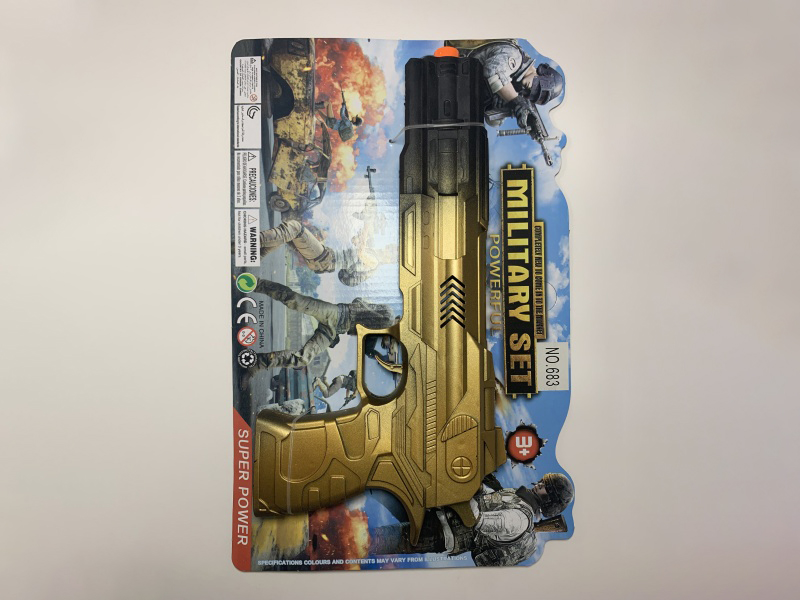 Spray Painted Flint Gun