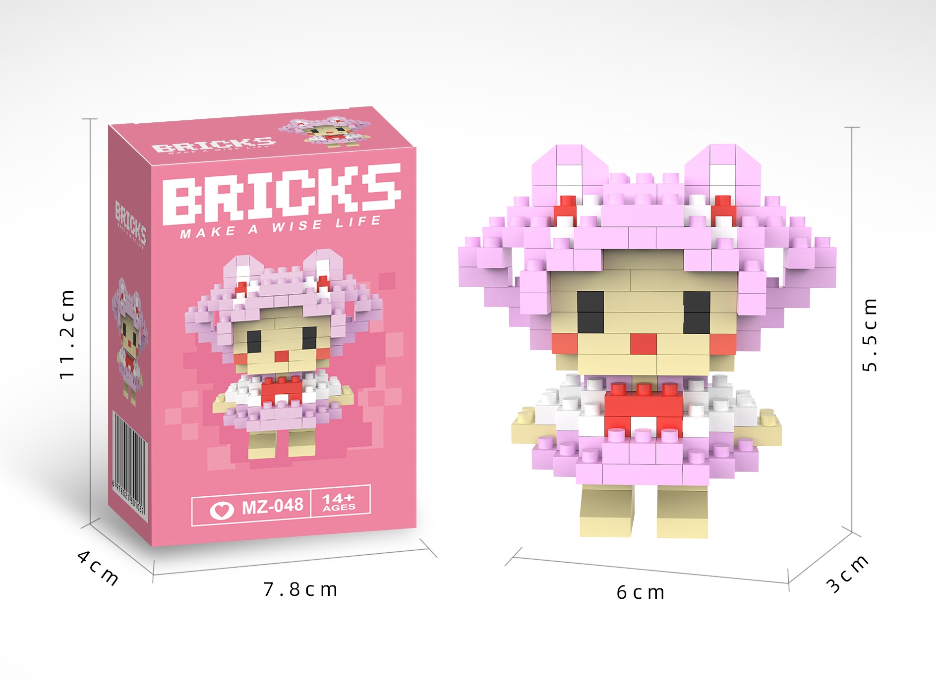 Building Blocks: 150 PCS Of Small Figurines
