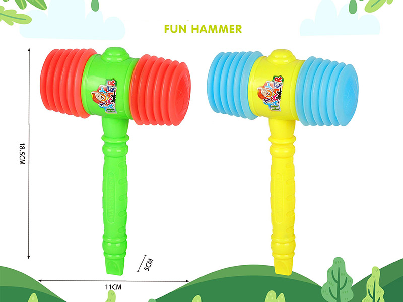 Hammer Toy With Whistle