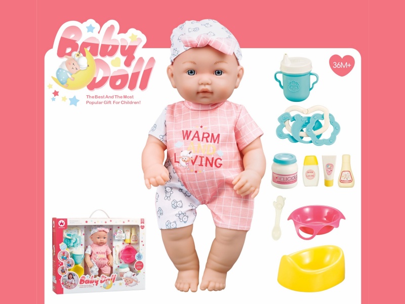 12-Inch Blown Bottle Body Figurine + Accessories