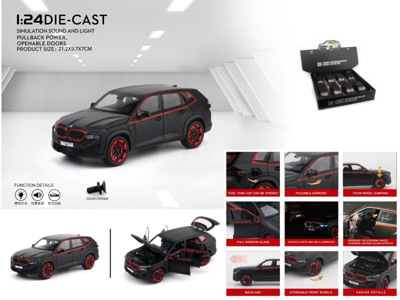 1:24 Bmw Xm Black Knight Special Edition