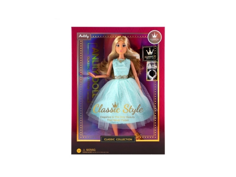 11.5-Inch Solid Doll (Brown Skin Color)