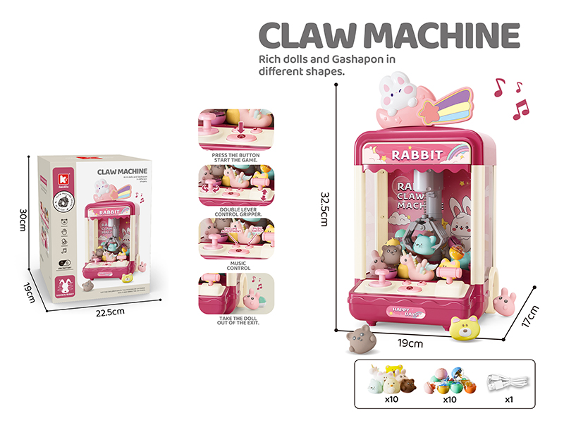 Medium Sized Rabbit Doll Machine