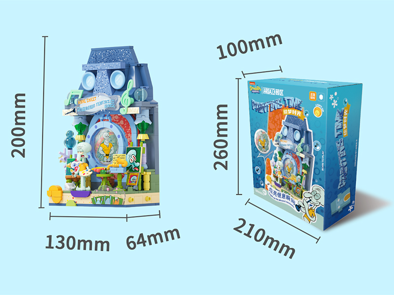 SpongeBob SquarePants Series Building Blocks - Painting Time