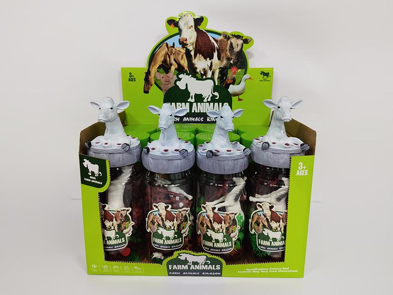 Farm Animals Set 12pcs/Display Box