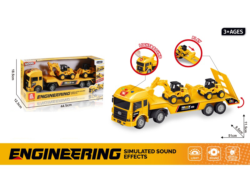 1:16 Sound And Light Inertial Transport Vehicle (Electricity Not Included :2*Aaa)