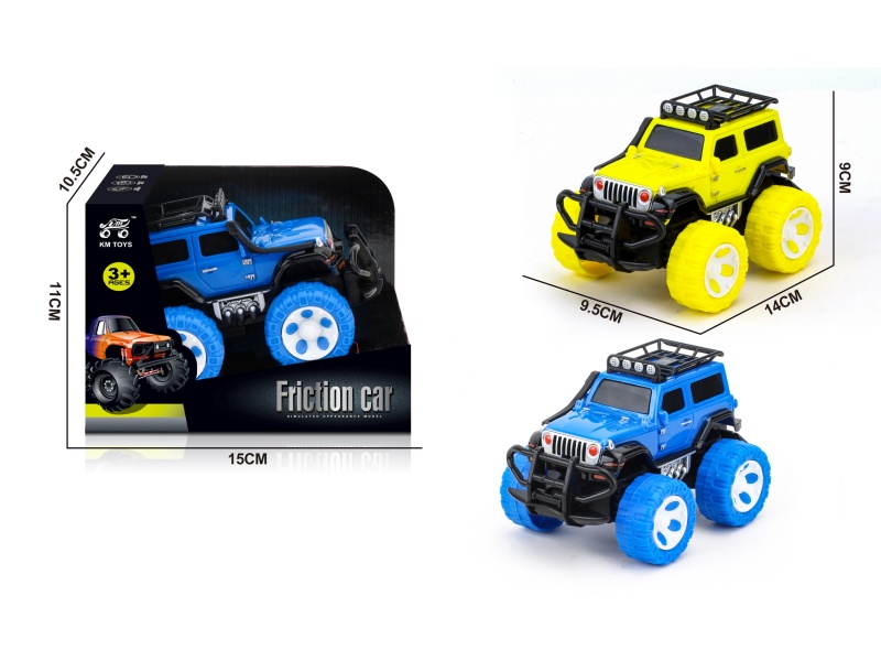 Jeep Wrangler Simulation Inertial Car