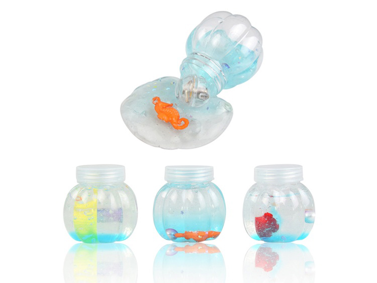 Crystal Mud Slime, Little Pumpkin With Lights, Shining Ocean Mud