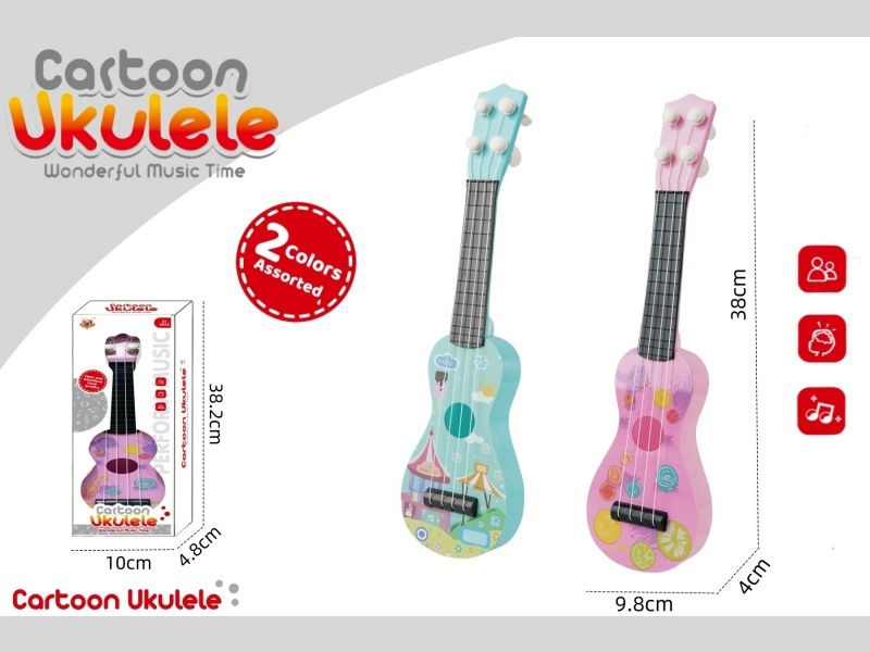 36cm Candy Paradise Ukulele (2-color Mixed pack)