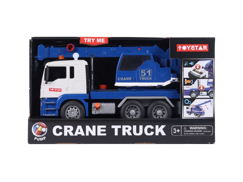 1:10 Inertial Engineering Vehicle Crane (Sound) Lighting. Inflation. Multi-Functional