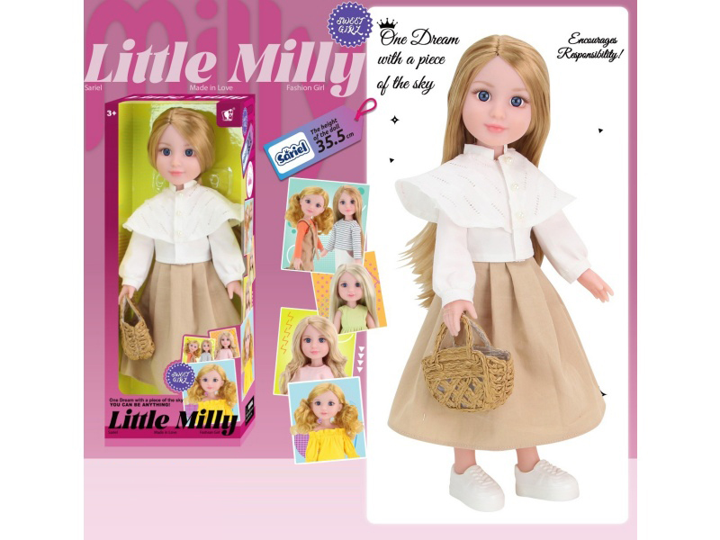 14-Inch All-Vinyl Fashionable Doll